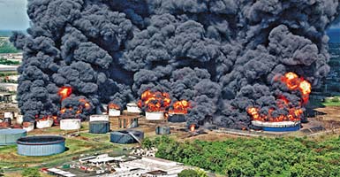 PDH Course - Accident Case - Caribbean Petroleum Tank Explosion and Fire